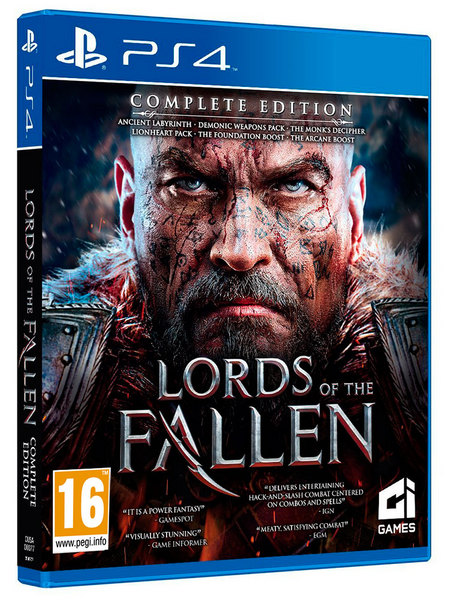 PS4 LORDS OF THE FALLEN COMPLET EDIT